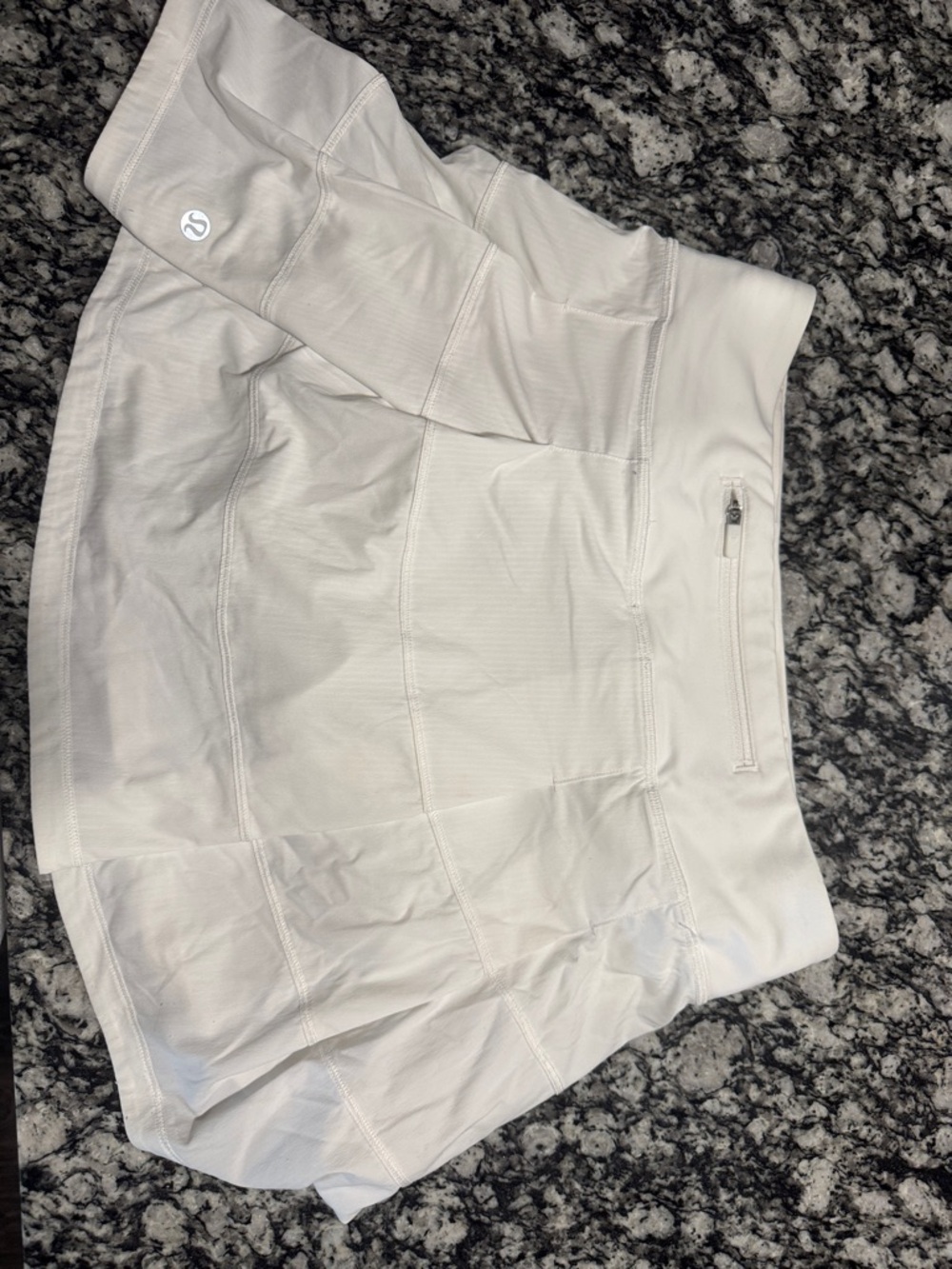 lululemon White Performance Skort - Picture 2 of 3
